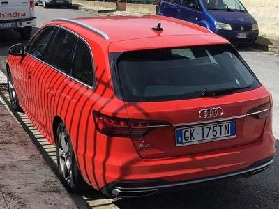 Usata Audi A4 Advanced Plus 170 CV (125 kW) 2022 Rosso Station wagon