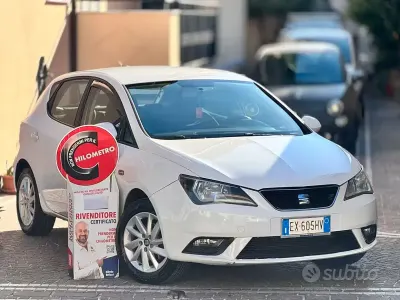 Usata Seat Ibiza Style 75 CV (55 kW) 2014 Bianco Utilitaria