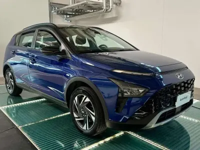 Usata Hyundai Bayon 101 CV (74 kW) 2022 Blu SUV