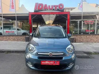Usata Fiat 500X Mirror 120 CV (88 kW) 2018 Blu SUV