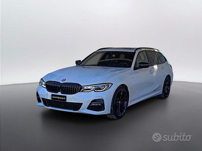 Usata BMW 320e Sport Line 190 CV (139 kW) 2022 Bianco Station wagon