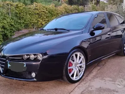 Usata Alfa Romeo 159 Ti 150 CV (110 kW) 2009 Nero Station wagon