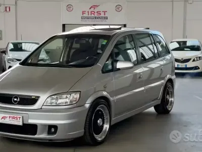 Usata Opel Zafira OPC 192 CV (141 kW) 2002 Grigio Monovolume