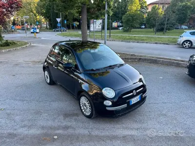 Usata Fiat 500 Lounge 69 CV (50 kW) 2014 Nero Berlina