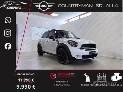 Usata Mini Cooper SD Countryman 143 CV (105 kW) 2014 Bianco SUV
