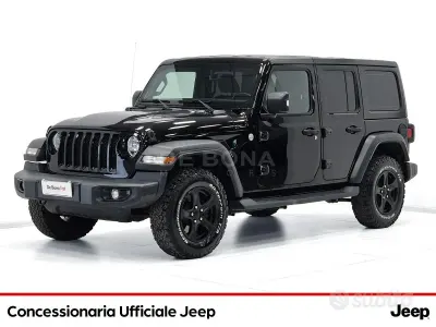 Usata Jeep Wrangler Unlimited Sport 272 CV (200 kW) 2021 Nero SUV