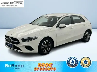 Usata Mercedes A180 Advanced 116 CV (85 kW) 2025 Bianco pastello Berlina