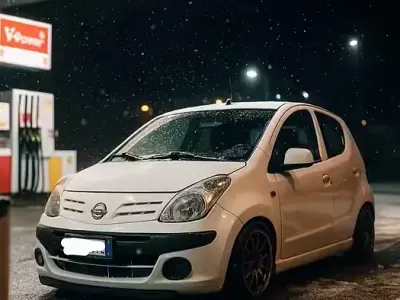 Usata Nissan Pixo 68 CV (50 kW) 2009 Bianco Utilitaria