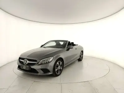 Usata Mercedes C220 194 CV (142 kW) 2021 Grigio Cabrio