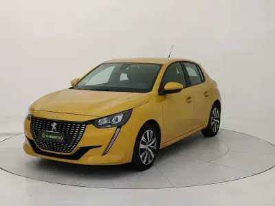 Usata Peugeot 208 Active 75 CV (55 kW) 2020 Giallo Utilitaria
