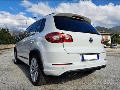 Usata VW Tiguan R-line Edition 200 CV (147 kW) 2011 Bianco SUV