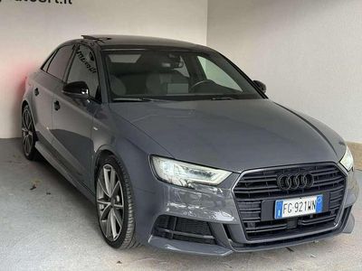 Usata Audi A3 S-Line 184 CV (135 kW) 2017 Grigio Berlina