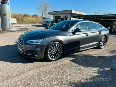 Usata Audi A5 190 CV (139 kW) 2018 Grigio Coupé