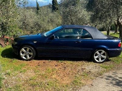 Usata BMW 318 2005 Blu Cabrio