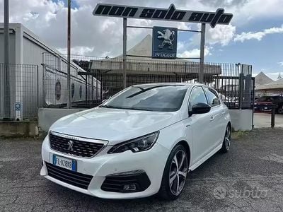 Usata Peugeot 308 GT-line 119 CV (87 kW) 2017 Bianco Berlina