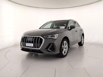 Usata Audi Q3 S-Line 150 CV (110 kW) 2021 Grigio chronos metallizzato SUV