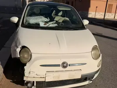 Begagnad Fiat 500 2007 Vit