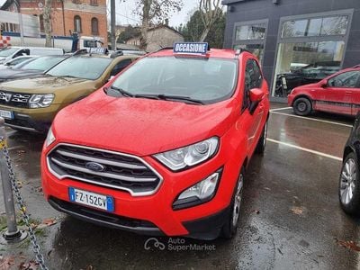 Usata Ford Ecosport 99 CV (72 kW) 2019 Rosso SUV