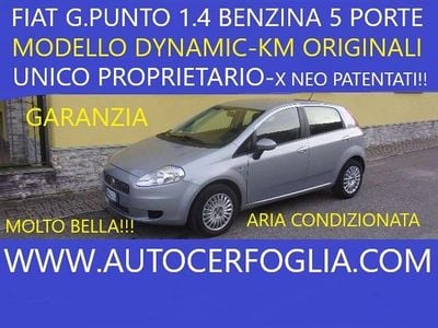 Usata Fiat Grande Punto Dynamic 77 CV (56 kW) 2009 Argento Utilitaria
