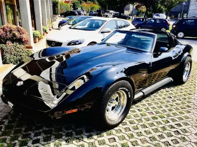 Usata Corvette C3 401 CV (294 kW) 1979 Nero Coupé