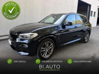 Usata BMW X3 M Sport 190 CV (139 kW) 2021 Blu SUV