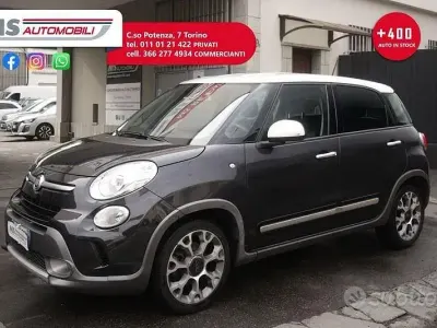 Usata Fiat 500L Trekking 105 CV (77 kW) 2015 Antracite Monovolume