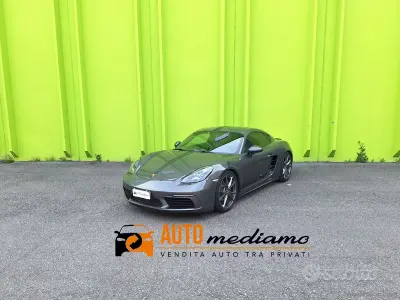 Usata Porsche 718 Cayman Sport 300 CV (220 kW) 2018 Grigio Coupé