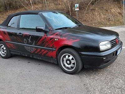 Usata VW Golf Cabriolet 90 CV (66 kW) 1995 Nero Cabrio