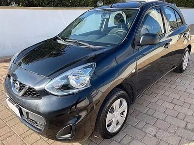 Usata Nissan Micra Acenta 80 CV (58 kW) 2014 Nero Utilitaria