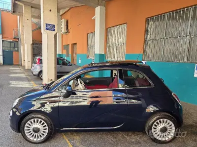 Usata Fiat 500 Lounge 69 CV (50 kW) 2012 Bluazzurro Utilitaria