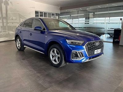 Blu/azzurro Usata 2021 Audi Q5 S-Line SUV | 35.900 € (Buon prezzo)