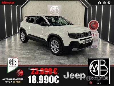 Usata Jeep Avenger Altitude 100 CV (73 kW) 2023 Bianco SUV