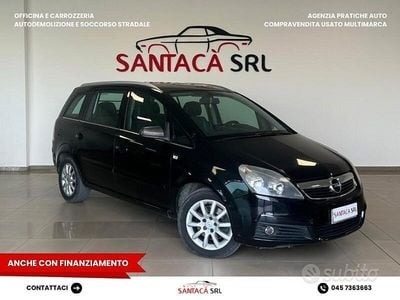 Usata Opel Zafira Cosmo 120 CV (88 kW) 2007 Nero Monovolume