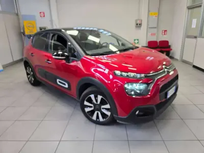 Usata Citroën C3 Shine 83 CV (61 kW) 2021 Rosso Utilitaria