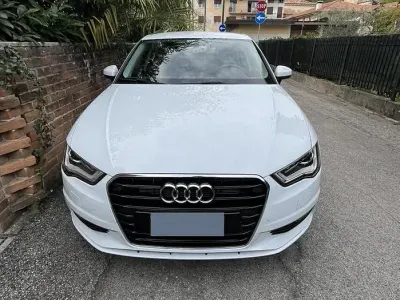 Usata Audi A3 110 CV (80 kW) 2016 Bianco Berlina