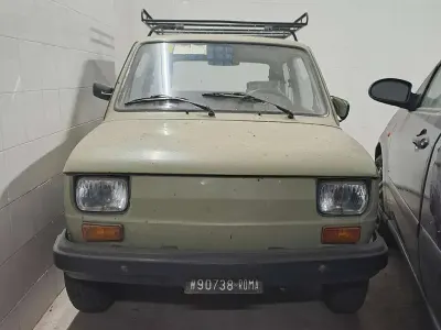 Usata Fiat 126 23 CV (16 kW) 1982 Verde Utilitaria
