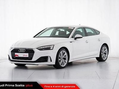 Usata Audi A5 Sportback Advanced 170 CV (125 kW) 2021 Bianco ibis Utilitaria
