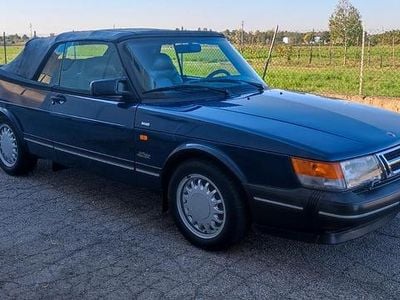 Usata Saab 900 Cabriolet 141 CV (103 kW) 1992 Blu Cabrio