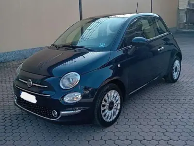 Käytetty Fiat 500 Collezione 69 HP (50 kW) 2018 Sininen Viistoperä