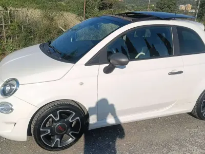 Usata Fiat 500 Lounge 69 CV (50 kW) 2019 Bianco Utilitaria