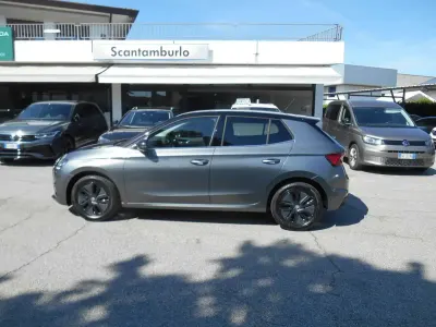 Usata Skoda Fabia Selection 95 CV (69 kW) 2025 Blu/azzurro Utilitaria