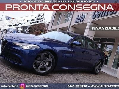 Usata Alfa Romeo Giulia Super 200 CV (147 kW) 2017 Blu Berlina