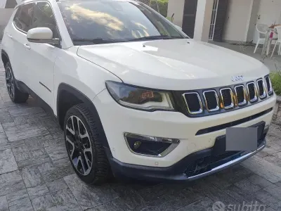 Usata Jeep Compass Limited 140 CV (102 kW) 2018 Bianco SUV