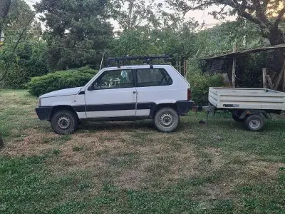 Usata Fiat Panda 4x4 50 CV (36 kW) 1989 Bianco Utilitaria
