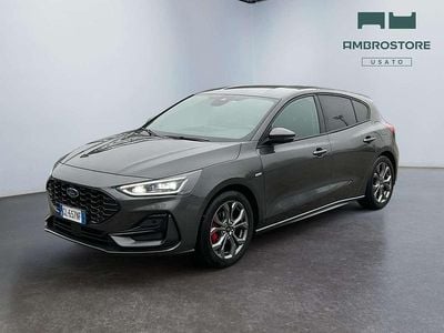 Usata Ford Focus ST-Line 125 CV (91 kW) 2022 Magnetic grey Berlina