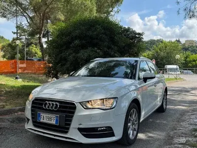 Usata Audi A3 Ambition 110 CV (80 kW) 2015 Bianco Berlina
