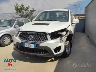 Usata SsangYong Actyon 155 CV (114 kW) 2016 Bianco Pick-up