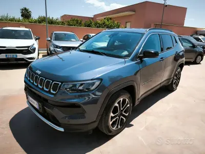 Usata Jeep Compass Limited 131 CV (96 kW) 2022 Blu SUV