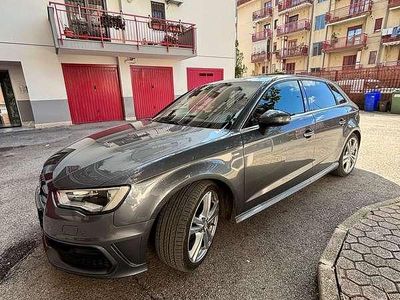 Usata Audi A3 Attraction 110 CV (80 kW) 2015 Grigio Berlina