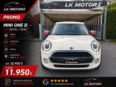 Begagnad Mini One D 95 HK (69 kW) 2019 Beige Halvkombi